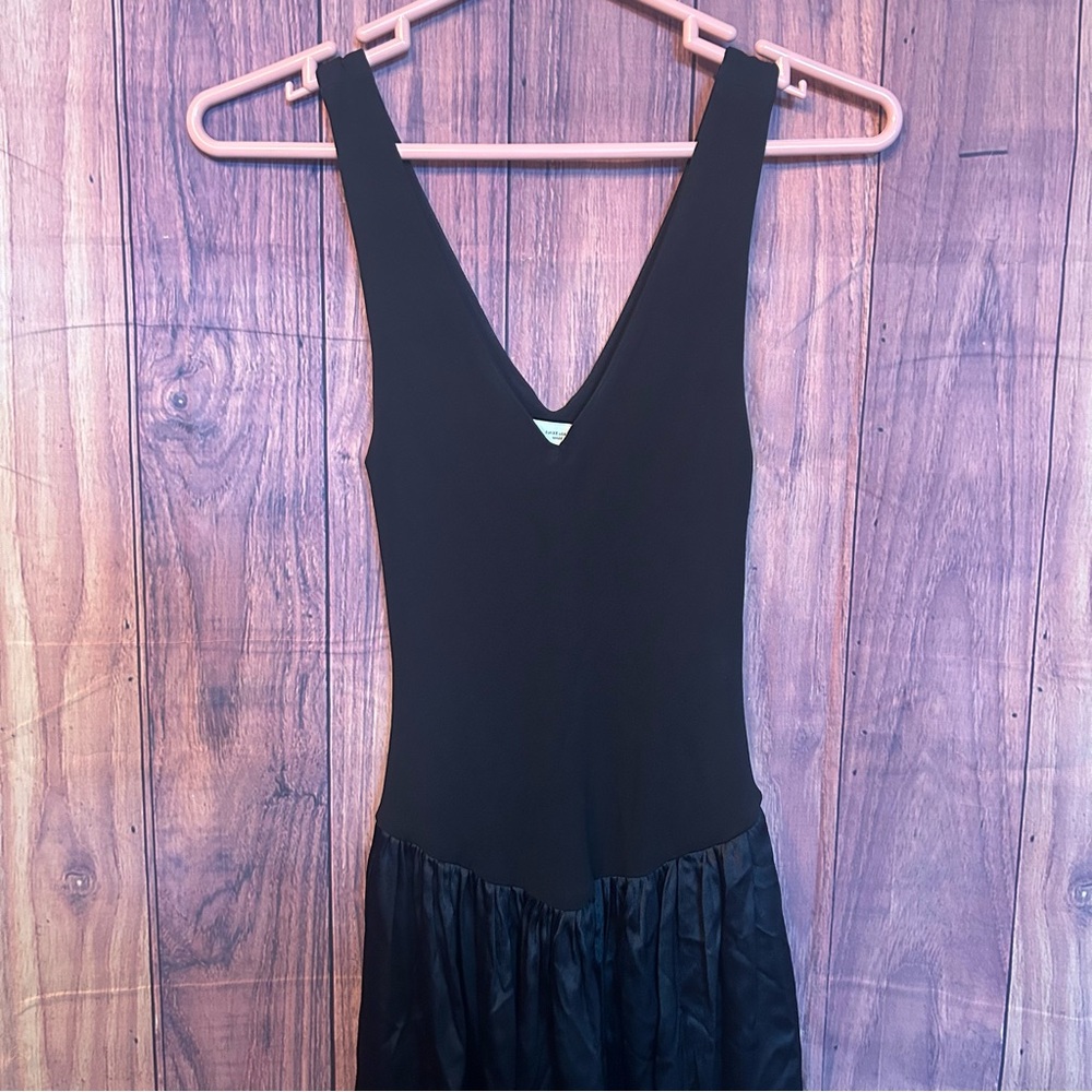 Zara Black Sleeveless Midi Dress - Picture 5 of 10